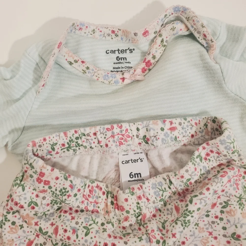 Carter's Super Sweet Onesie & Pant Set 6M